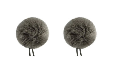 BUBBLEBEE TWIN WINDBUBBLES WINDSHIELDS Size 1, 28mm opening, grey (pack of 2)