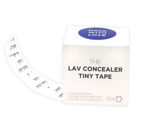 BUBBLEBEE LAV CONCEALER TINY TAPE ADHESIVE TAPES Hypoallergenic, box of 120