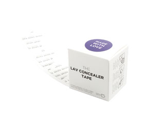 BUBBLEBEE LAV CONCEALER TAPE ADHESIVE PADS Hypoallergenic, box of 120