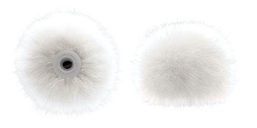BUBBLEBEE WINDBUBBLE PRO EXTREME WINDSHIELDS Small, for 5-6.5mm diameter lav, white (pack of 2)