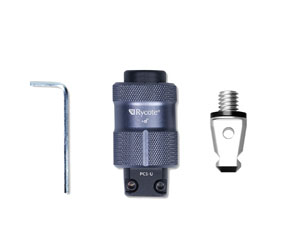 RYCOTE 185804 PCS-UTILITY Quick release/attach connector, 3/8-inch PCS Tip, 3/8-inch thread fitting