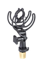 RYCOTE 041105 INVISION INV-5 MICROPHONE SUSPENSION 25mm bar, 70mm lyres, 1x20 1x9.5mm, static/boom
