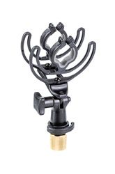 RYCOTE 041106 INVISION INV-6 MICROPHONE SUSPENSION 25mm bar, 70mm lyres, 2x19-25mm, static/boom