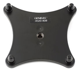 GENELEC 8020-408B ADAPTER PLATE Fits 8020D to Genelec loudspeaker stand, black