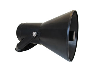 DNH DSP-25EExmN LOUDSPEAKER Horn, 25W, 8 ohms, black, long, IP66/67, Zone 1 explosion protected