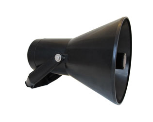 DNH DSP-25EExmN LOUDSPEAKER Horn, 25W, 20 ohms, black, long, IP66/67, Zone 1 explosion protected