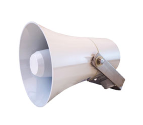 DNH HP-10-54T LOUDSPEAKER Horn, 10W, 70/100V, grey RAL7035, IP66/67, EN54-24 approved