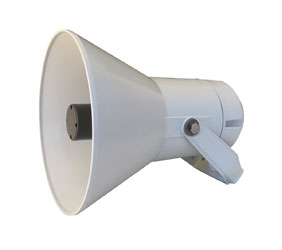 DNH HP-30 LOUDSPEAKER Horn, 30W, 20 ohms, grey RAL7035, IP67 weatherproof