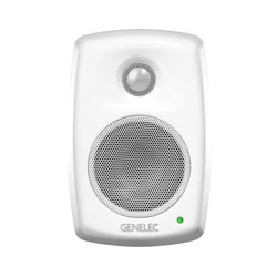 GENELEC 4010A LOUDSPEAKER Active, 2-way, 25/25W, installation, balanced Phoenix input, white
