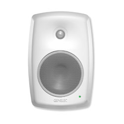 GENELEC 4040A LOUDSPEAKER Active, 2-way, 120/120W, installation, balanced Phoenix input, white