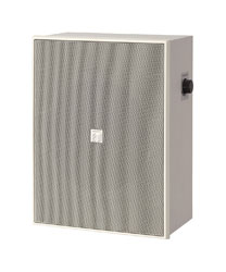 TOA BS-678T LOUDSPEAKER Box, wall-mounting, 160mm dual cone, 70/100V, w/volume control, off-white