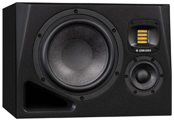 ADAM AUDIO A8H LOUDSPEAKER Active, 3-way, 8-inch woofer, 105dB, left monitor