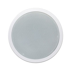 APART CMSUB8 LOUDSPEAKER Circular, ceiling, sub-bass, 2x coil, 2x80W/8, IP54, white, sold singly