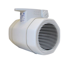 DNH BIVEP-6 LOUDSPEAKER Projector, 6W, 20 ohms, grey RAL 7035, bi-directional, IP44 weatherproof