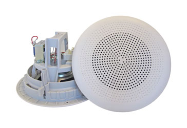 DNH BP-560CR LOUDSPEAKER Ceiling, 6W, 8 ohms, white RAL9010, clean room