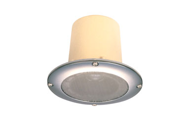 TOA PC-3CL LOUDSPEAKER Circular, ceiling, 1-3W taps, splashproof, off-white