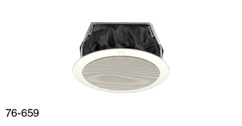 TOA PC-1869S LOUDSPEAKER Circular, ceiling, 0.4-6W taps, off-white