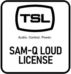 TSL SAM-Q-LOUD-LIC LICENSE For SAM-Q-SDI/SAM-Q-MADI, loudness monitoring