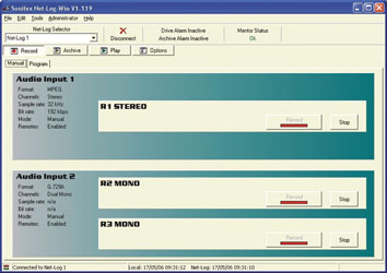 SONIFEX NET-LOG-WIN05 Licence, five streams