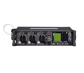 SOUND DEVICES 633 PORTABLE MIXER Digital, 6-input, 10-track recorder, timecode, auto-mixing
