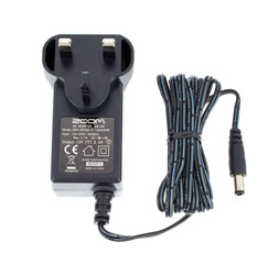 ZOOM AD-19 UK AC ADAPTER 12V DC, 2A, for F8n