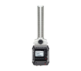 ZOOM F1-SP FIELD RECORDER Portable, MP3/WAV, SD/SDHC card, 2-channel recorder, with shotgun mic