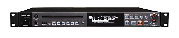 DENON DN-501C MEDIA PLAYER CD, USB, WAV, MP3, AES/EBU, balanced XLR/unbalanced RCA output, 1U