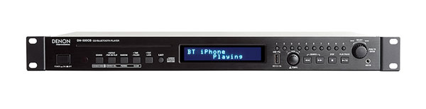 DENON DN-500CB MEDIA PLAYER CD, USB, Bluetooth, balanced XLR/unbalanced RCA output, 1U