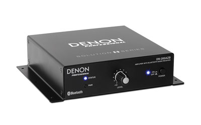 DENON DN-200AZB BLUETOOTH AUDIO Receiver, 20W amplifier, 4ohm/70V/100V speaker o
