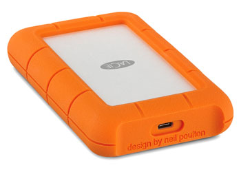 LACIE STFR4000800 RUGGED USB-C 4TB EXTERNAL HARD DRIVE