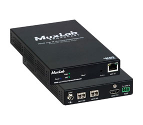 MUXLAB 500774-RX-MM VIDEO EXTENDER Receiver, HDMI/ST2110 over IP, uncompressed, MM, 400m reach