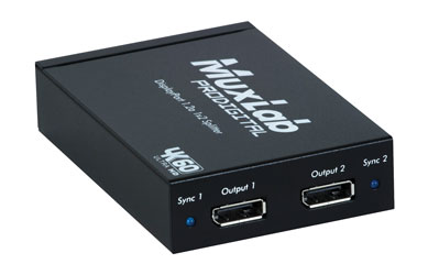 MUXLAB 500505 VIDEO SPLITTER 1x2 splitter, DisplayPort, SST, 4K/60
