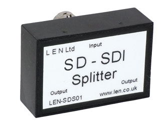 LEN LSDS01 VIDEO SPLITTER Passive, 1x2, 3x BNC, SD SDI