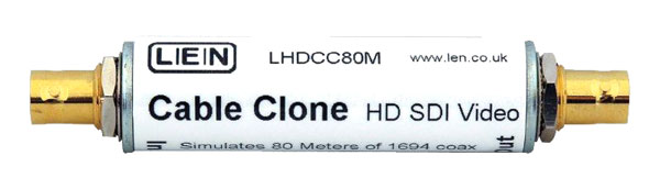 LEN LHDCC80M VIDEO CABLE CLONE HD SDI, 80m Belden 1694A