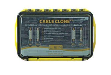 LEN L3GCC1248M CABLE CLONE SET 3G SDI 1x each 10/20/40/80m, boxed, pouch for cables, adapters