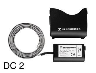 SENNHEISER DC 2 EXTERNAL DC ADAPTER