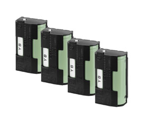 SENNHEISER BA 2015-4 BATTERY Rechargeable, NiMH, for G3/G4 bodypack transmitter/receiver, pack of 4