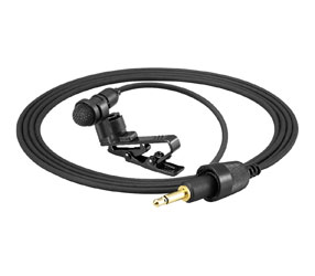 TOA YP-M5300 MICROPHONE Lavalier, cardioid, black, 3.5mm jack mini plug connector