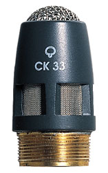 AKG CK33 MICROPHONE CAPSULE Hypercardioid, condenser