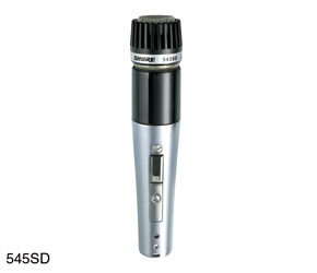 SHURE 545SD MICROPHONE Handheld vocal dynamic, cardioid, with switch