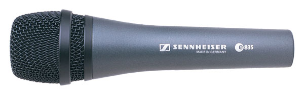 SENNHEISER e835 MICROPHONE Dynamic, cardioid, live vocal