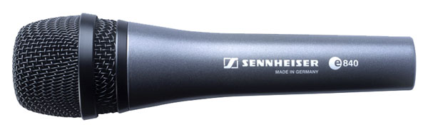 SENNHEISER EVOLUTION e840 MICROPHONE Dynamic, super-cardioid, live vocal