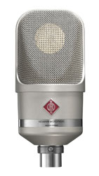 NEUMANN TLM 107 MICROPHONE Large diaphragm microphone, variable pattern, with SG 2 mount, nickel