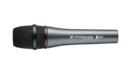 SENNHEISER e865 MICROPHONE Condenser, super-cardioid, live vocal