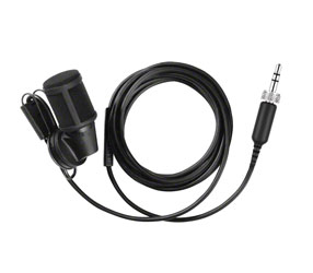 SENNHEISER MKE 40-EW MICROPHONE Clip-on, cardioid, 3.5mm jack connector, black