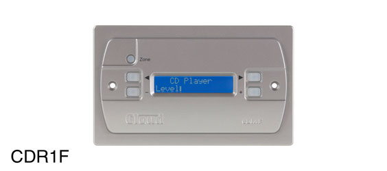 CLOUD CDR1F-S REMOTE CONTROL MODULE Source, level, grouping, flush mount, silver