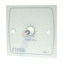 CLOUD RL-1W REMOTE CONTROL PLATE VCA, white