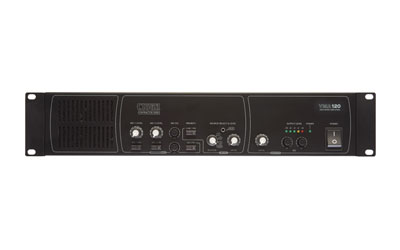 CLOUD VMA120 MIXER AMPLIFIER 120W, 25/70/100V/4ohm, 3x line in, 2x mic in, 1x mono output