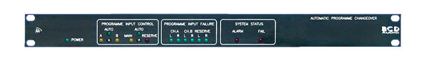 BCD APCU PROGRAMME MONITOR AND CHANGEOVER SWITCHER