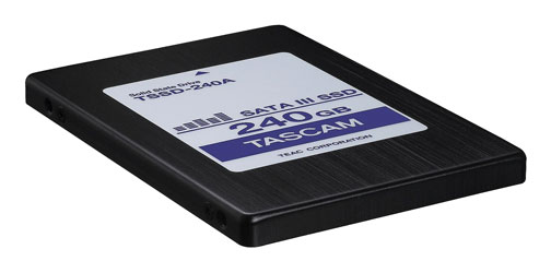 TASCAM TSSD-240A SOLID STATE DRIVE 2.5-inch serial ATA, for DA6400, 240GB